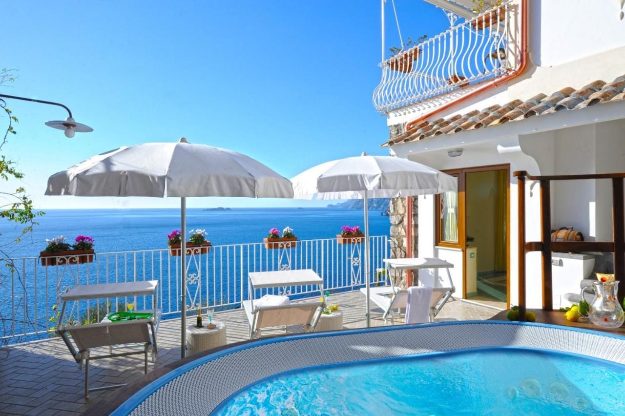 Apartament La Sorgente Del Sole Positano Zewnętrze zdjęcie