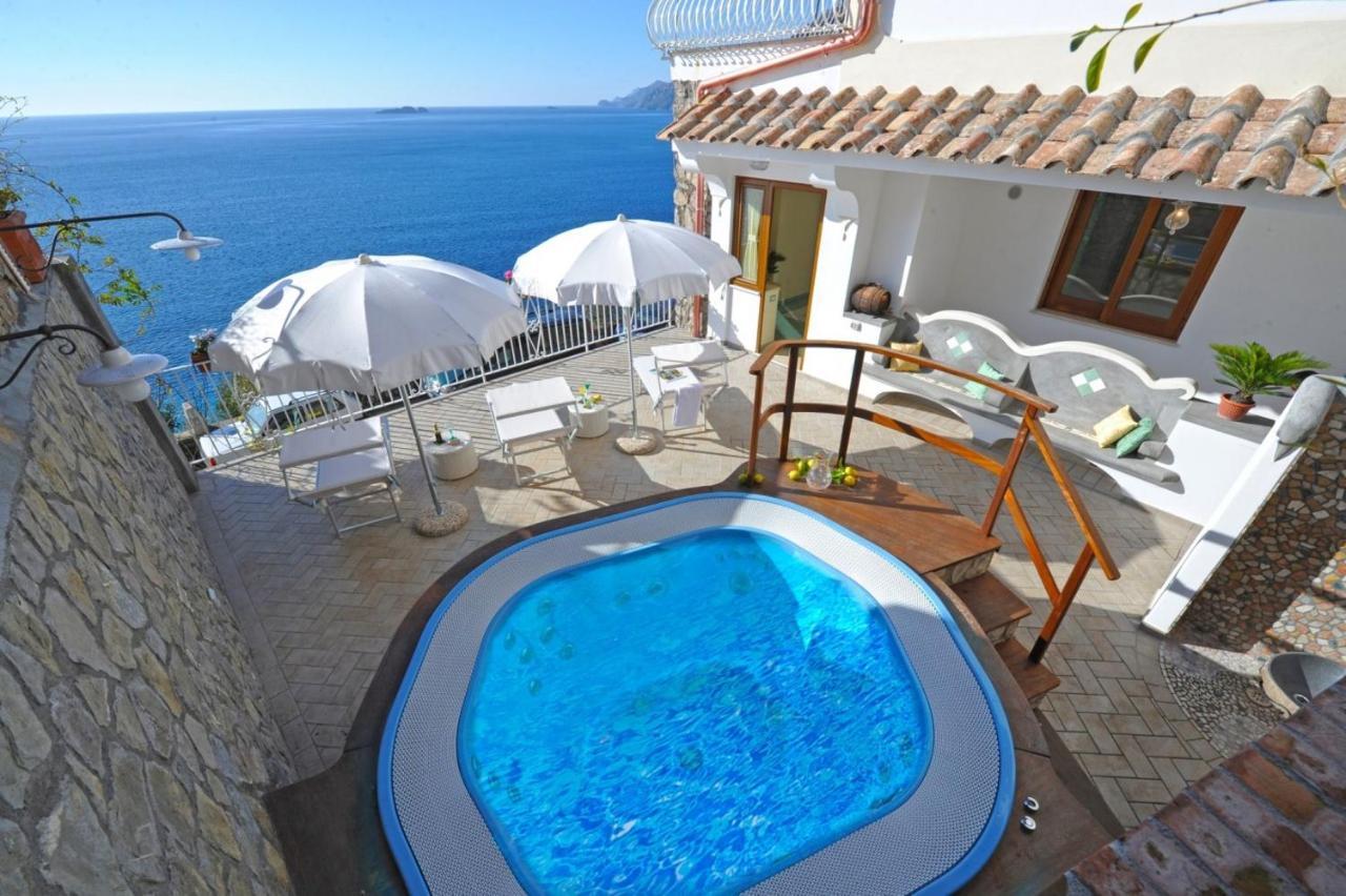 Apartament La Sorgente Del Sole Positano Zewnętrze zdjęcie